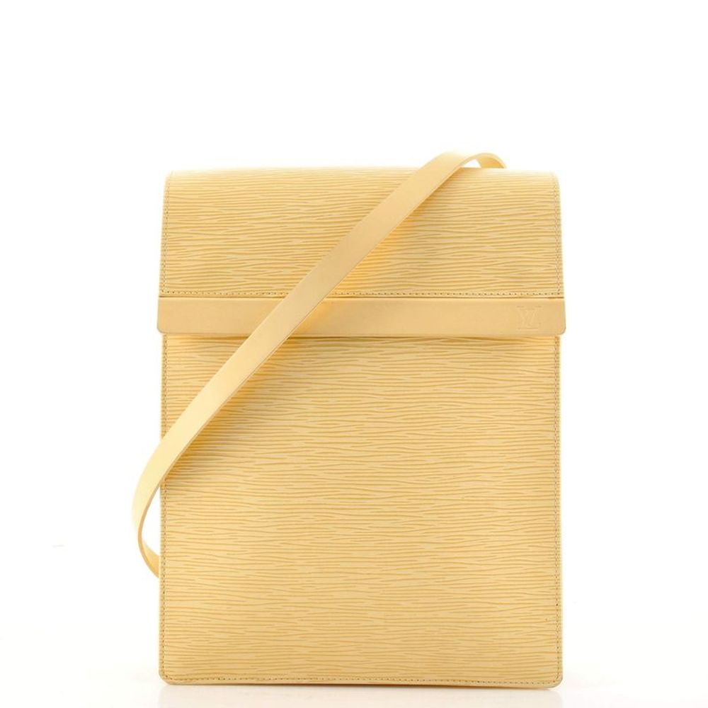 Louis Vuitton Ramatuelle handbag Epi Leather Yellow